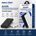 Rocklight PB-1101 Airlift 10000mAh Power Bank – 18W Fast Charging